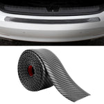 Adesivo decorativo universale per soglia portiera auto, dimensioni: 10 cm x 3 m, Size : 10CM x 3M(Black)