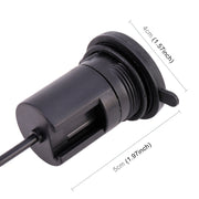 Caricatore universale per telefono USB per moto, ricarica rapida, consegna colore casuale, 2.1V  With  Switch