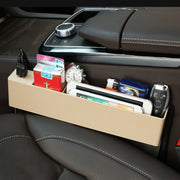 Scatola portaoggetti laterale per console di ricarica multifunzionale per auto universale, tasca laterale, con 2 porte USB