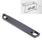 Porta targa universale per auto Porta targa in fibra di carbonio, Carbon Fiber License Plate Holder