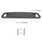 Porta targa universale per auto Porta targa in fibra di carbonio, Carbon Fiber License Plate Holder