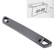 Porta targa universale per auto Porta targa completamente in fibra di carbonio, Full Carbon Fiber License Plate Holder