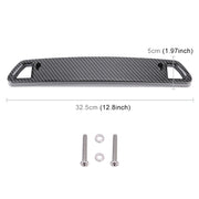 Porta targa universale per auto Porta targa completamente in fibra di carbonio, Full Carbon Fiber License Plate Holder