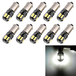 10 PZ BA9S DC 12V 1.1W 8LED SMD-5630 Luce di lettura per luce di ingombro per auto, 10 PCS BA9S DC 12V 1.1W