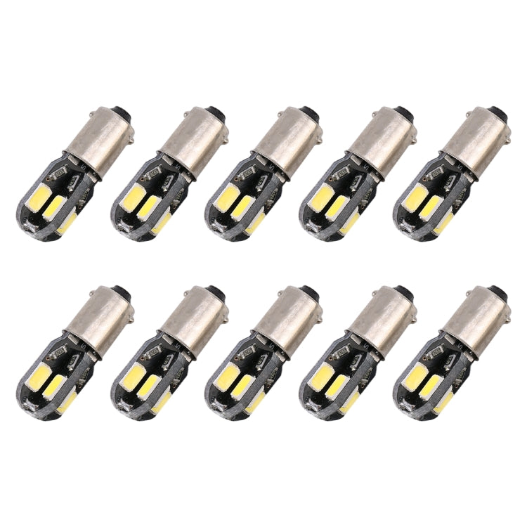 10 PZ BA9S DC 12V 1.1W 8LED SMD-5630 Luce di lettura per luce di ingombro per auto, 10 PCS BA9S DC 12V 1.1W