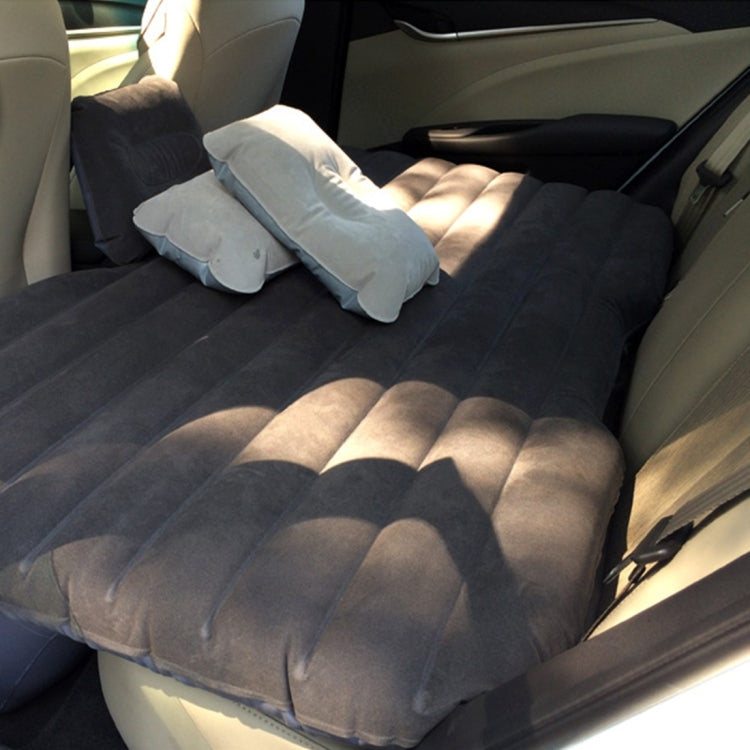Materasso gonfiabile da viaggio per auto, letto ad aria, campeggio, divano universale per sedile posteriore, SUV, con cuscino d'aria di protezione