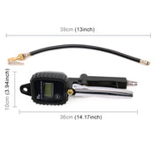 Display LCD digitale multifunzionale per auto, misuratore di pressione dell'aria per pneumatici, tester per veicoli, monitoraggio dell'inflazione, Display Tire Air Pressure