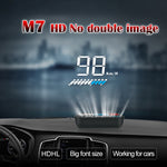 M7 3,5 pollici Universal Car OBD2 + GPS HUD Head Up Display montato sul veicolo Consumo di carburante, M7