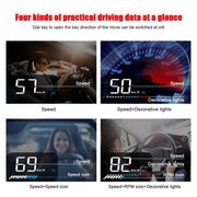 M7 3,5 pollici Universal Car OBD2 + GPS HUD Head Up Display montato sul veicolo Consumo di carburante, M7