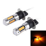 Fendinebbia per auto H3 10W 30 LED SMD-4014 da 2 pezzi, DC 12V, H3 (Blue Light), H3 (Pink Light), H3 (Ice Blue Light), H3 (Orange Light), H3 (Red Light), H3 (White Light)