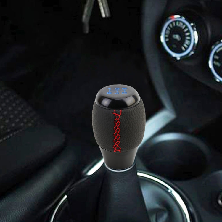 Pomello del cambio in metallo in pelle per auto universale Pomello della leva del cambio per trasmissione automatica per auto modificata, Shift Lever Knob