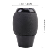 Pomello del cambio in metallo in pelle per auto universale Pomello della leva del cambio per trasmissione automatica per auto modificata, Shift Lever Knob