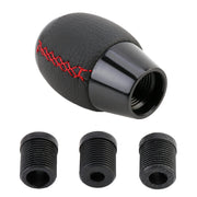 Pomello del cambio in metallo in pelle per auto universale Pomello della leva del cambio per trasmissione automatica per auto modificata, Shift Lever Knob