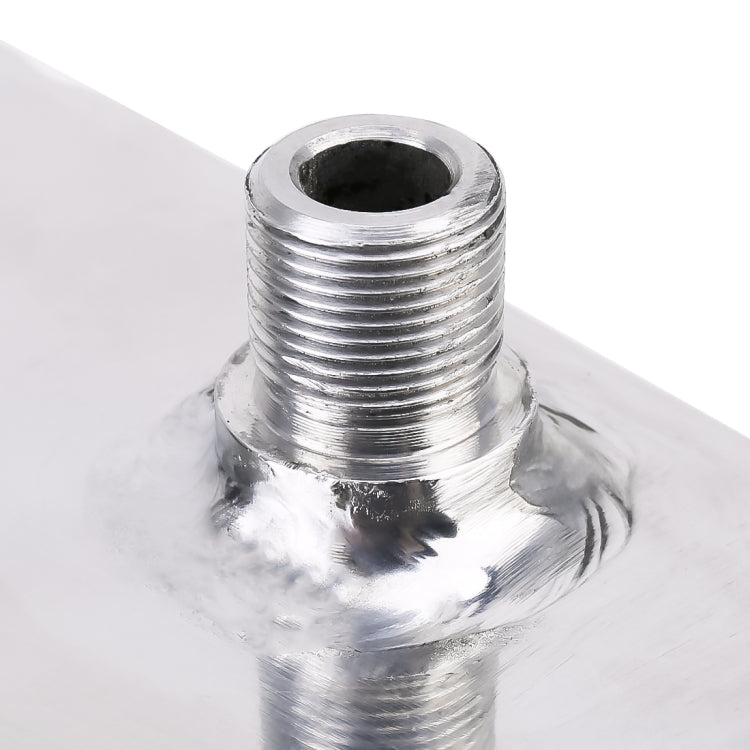 Serbatoio dell'acqua per vice in lega di alluminio modificato per auto, 2.5L