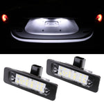 2 pezzi DC 12V 3W 150LM 6000K LED luce targa 18 LED SMD-3528 Lampadine Lampade per Ford Mustang 2010-2014, For Ford Mustang 2010-2014