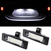 2 pezzi DC 12V 3W 150LM 6000K LED luce targa 18 LED SMD-3528 Lampadine Lampade per Ford Mustang 2010-2014, For Ford Mustang 2010-2014
