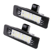 2 pezzi DC 12V 3W 150LM 6000K LED luce targa 18 LED SMD-3528 Lampadine Lampade per Ford Mustang 2010-2014, For Ford Mustang 2010-2014