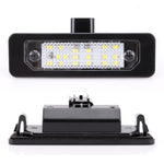 2 pezzi DC 12V 3W 150LM 6000K LED luce targa 18 LED SMD-3528 Lampadine Lampade per Ford Mustang 2010-2014, For Ford Mustang 2010-2014