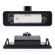 2 pezzi DC 12V 3W 150LM 6000K LED luce targa 18 LED SMD-3528 Lampadine Lampade per Ford Mustang 2010-2014, For Ford Mustang 2010-2014