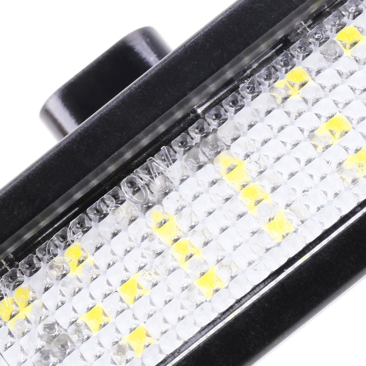 2 pezzi DC 12V 3W 150LM 6000K LED luce targa 18 LED SMD-3528 Lampadine Lampade per Ford Mustang 2010-2014, For Ford Mustang 2010-2014