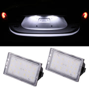 2 PZ DC 12V 3W 150LM 6000K LED Luce targa 18LED SMD-3528 Lampadine Lampade per Land Rover, For Land Rover