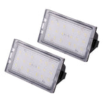 2 PZ DC 12V 3W 150LM 6000K LED Luce targa 18LED SMD-3528 Lampadine Lampade per Land Rover, For Land Rover