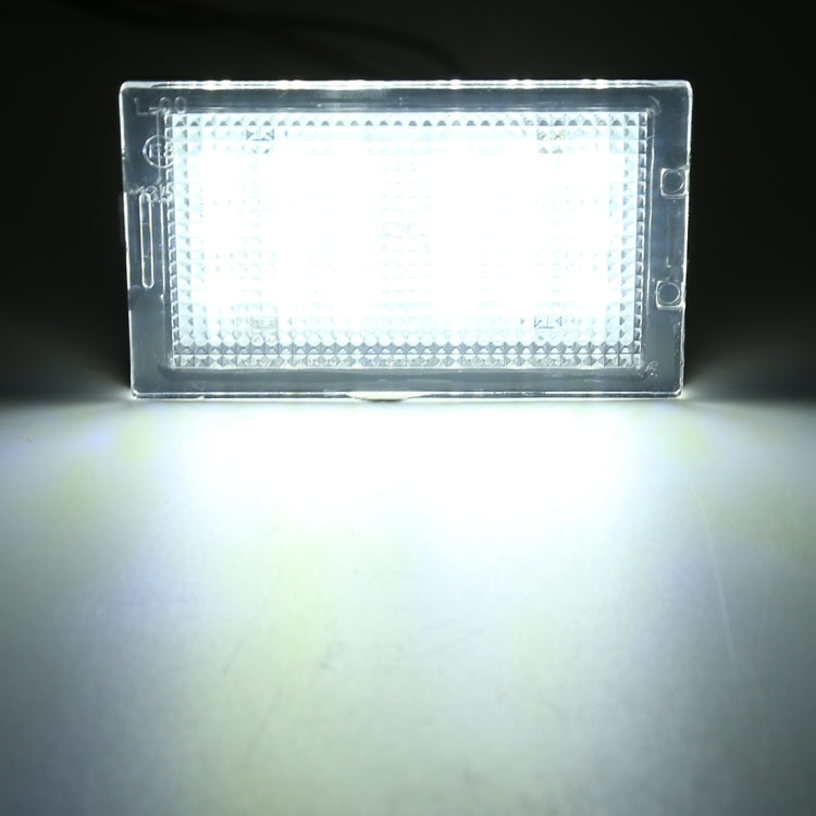 2 PZ DC 12V 3W 150LM 6000K LED Luce targa 18LED SMD-3528 Lampadine Lampade per Land Rover, For Land Rover