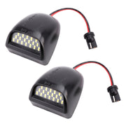 2 PZ DC 12V 3W 150LM 6000K LED Luce targa 18 LED SMD-4014 Lampadine Lampade per Chevrolet, For Chevrolet