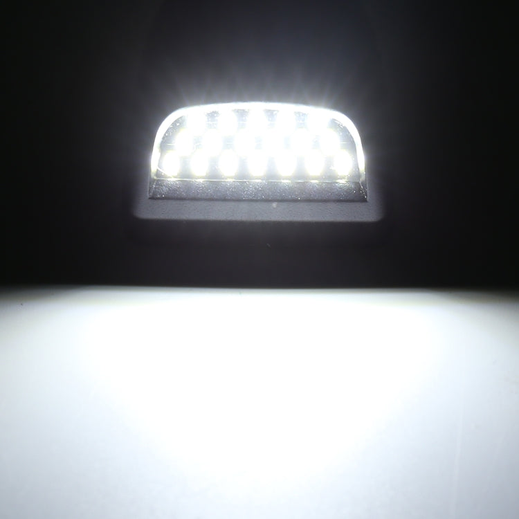 2 PZ DC 12V 3W 150LM 6000K LED Luce targa 18 LED SMD-4014 Lampadine Lampade per Chevrolet, For Chevrolet
