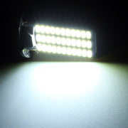 2 PZ T10 / W5W / 168 / 194 DC12V 1.2W 6000K 80LM 33LED SMD-3014 Lampada da lettura per auto Luce d'ingombro, con decodificatore, T10 / W5W / 168 / 194