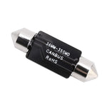 2 PZ 36mm DC12V / 1.2W / 6000K / 80LM 33LED SMD-3014 Luce targa auto / Luce cupola, con decodificatore, 36mm