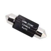 2 PZ 36mm DC12V / 1.2W / 6000K / 80LM 33LED SMD-3014 Luce targa auto / Luce cupola, con decodificatore, 36mm