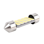 2 PZ 36mm DC12V / 1.2W / 6000K / 80LM 33LED SMD-3014 Luce targa auto / Luce cupola, con decodificatore, 36mm
