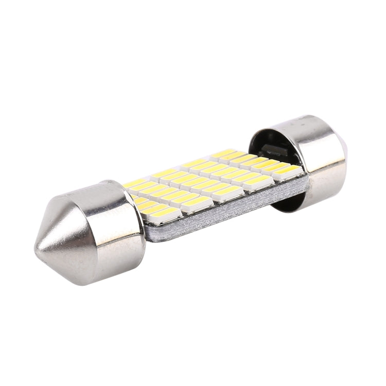 2 PZ 36mm DC12V / 1.2W / 6000K / 80LM 33LED SMD-3014 Luce targa auto / Luce cupola, con decodificatore, 36mm