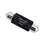2 PZ 39mm DC12V / 1.2W / 6000K / 80LM 42LED SMD-3014 Luce targa auto / Luce cupola, con decodificatore, 39mm
