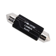 2 PZ 41mm DC12V / 1.2W / 6000K / 80LM 49LED SMD-3014 Luce targa auto / Luce cupola, con decodificatore, 41mm