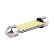 2 PZ 41mm DC12V / 1.2W / 6000K / 80LM 49LED SMD-3014 Luce targa auto / Luce cupola, con decodificatore, 41mm