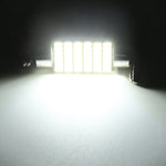 2 PZ 41mm DC12V / 1.2W / 6000K / 80LM 49LED SMD-3014 Luce targa auto / Luce cupola, con decodificatore, 41mm