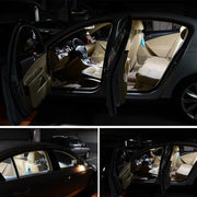 2 PZ 41mm DC12V / 1.2W / 6000K / 80LM 49LED SMD-3014 Luce targa auto / Luce cupola, con decodificatore, 41mm