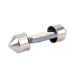 2 PZ 31mm DC12V / 1W / 6000K / 65LM 21LED SMD-3014 Luce targa auto / Luce cupola, con decodificatore, 1W  31mm
