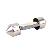 2 PZ 31mm DC12V / 1W / 6000K / 65LM 21LED SMD-3014 Luce targa auto / Luce cupola, con decodificatore, 1W  31mm