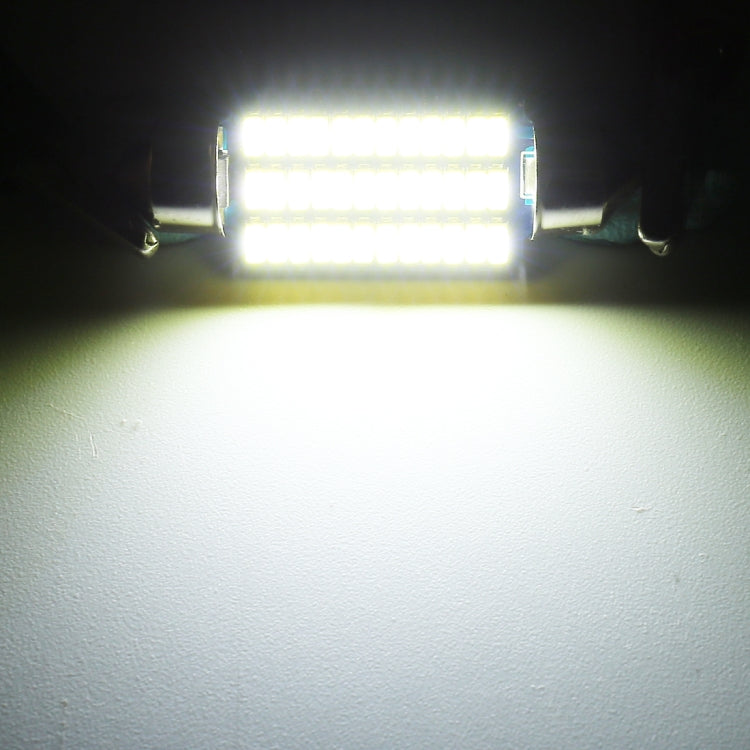2 PZ 36mm DC12V / 1,5W / 6000K / 100LM 30LED SMD-3014 Luce targa auto / Luce cupola, con decodificatore, 1.5W 36mm