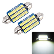 2 PZ 39mm DC12V / 1,5W / 6000K / 100LM 36LED SMD-3014 Luce targa auto / Luce cupola, con decodificatore, 1.5W 39mm