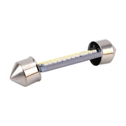 2 PZ 39mm DC12V / 1,5W / 6000K / 100LM 36LED SMD-3014 Luce targa auto / Luce cupola, con decodificatore, 1.5W 39mm