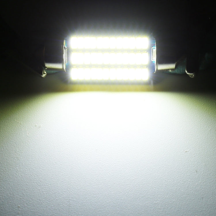 2 PZ 39mm DC12V / 1,5W / 6000K / 100LM 36LED SMD-3014 Luce targa auto / Luce cupola, con decodificatore, 1.5W 39mm