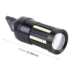 2 PZ T20 / 7440 DC9-16V / 8,2 W / 6000 K / 655LM Luci di retromarcia per auto / Indicatori di direzione 66 LED Lampade SMD-2016, 7440