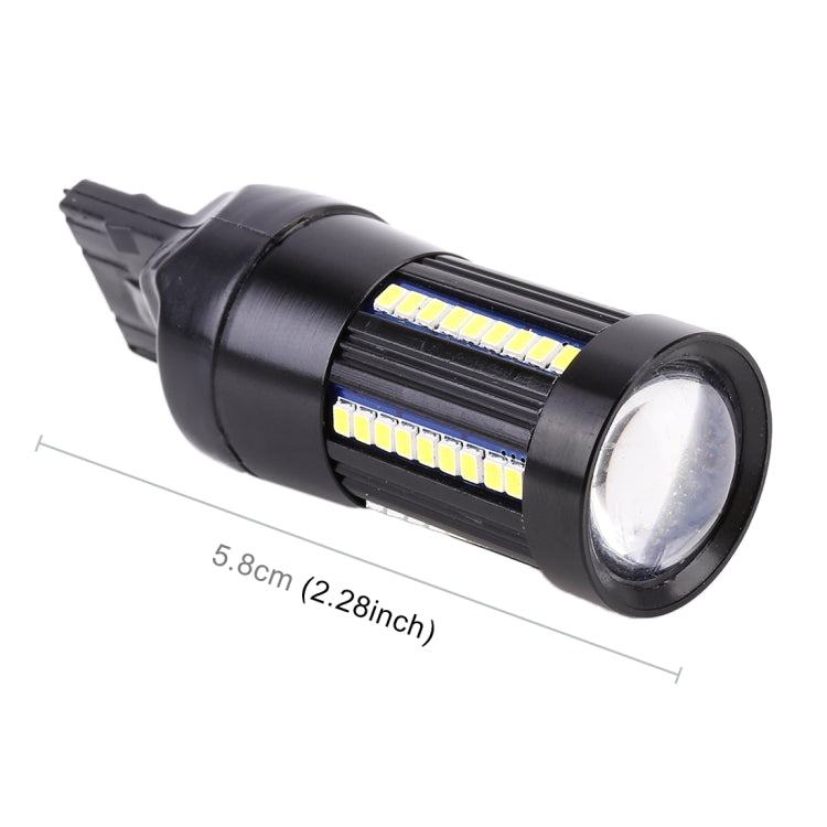 2 PZ T20 / 7440 DC9-16V / 8,2 W / 6000 K / 655LM Luci di retromarcia per auto / Indicatori di direzione 66 LED Lampade SMD-2016, 7440