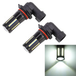 2 PZ 9006 DC9-16V / 8,2 W / 6000 K / 655LM Fendinebbia per auto 66 LED SMD-2016 Lampade, 9006