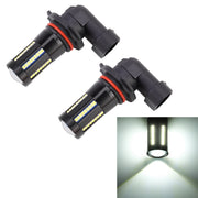 2 PZ 9006 DC9-16V / 8,2 W / 6000 K / 655LM Fendinebbia per auto 66 LED SMD-2016 Lampade, 9006
