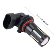 2 PZ 9006 DC9-16V / 8,2 W / 6000 K / 655LM Fendinebbia per auto 66 LED SMD-2016 Lampade, 9006